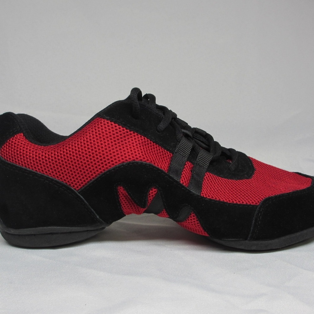 Skazz-Dance-Sneakers-Red-and-Black-034-Blitz-3-